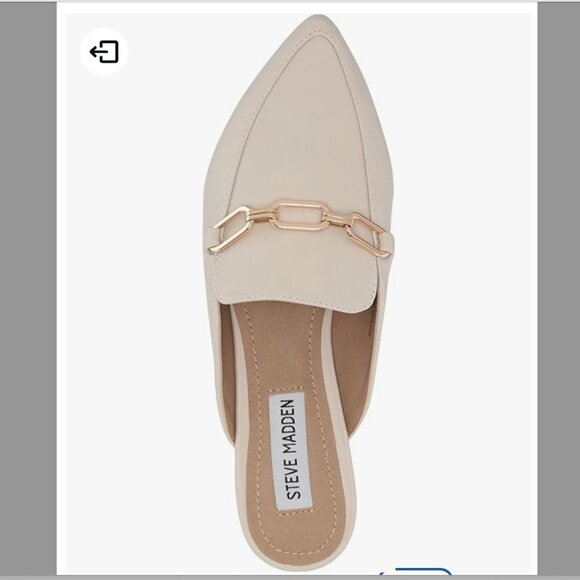 Steve Madden Women's Nude Faraway Mule size 7 - Picture 1 of 3